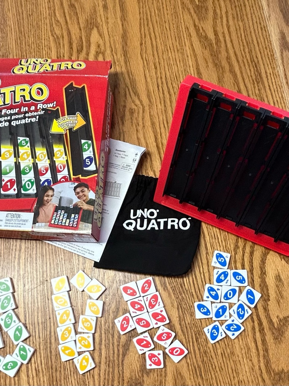 Mattel UNO Quatro Game Set - Complete ready to play